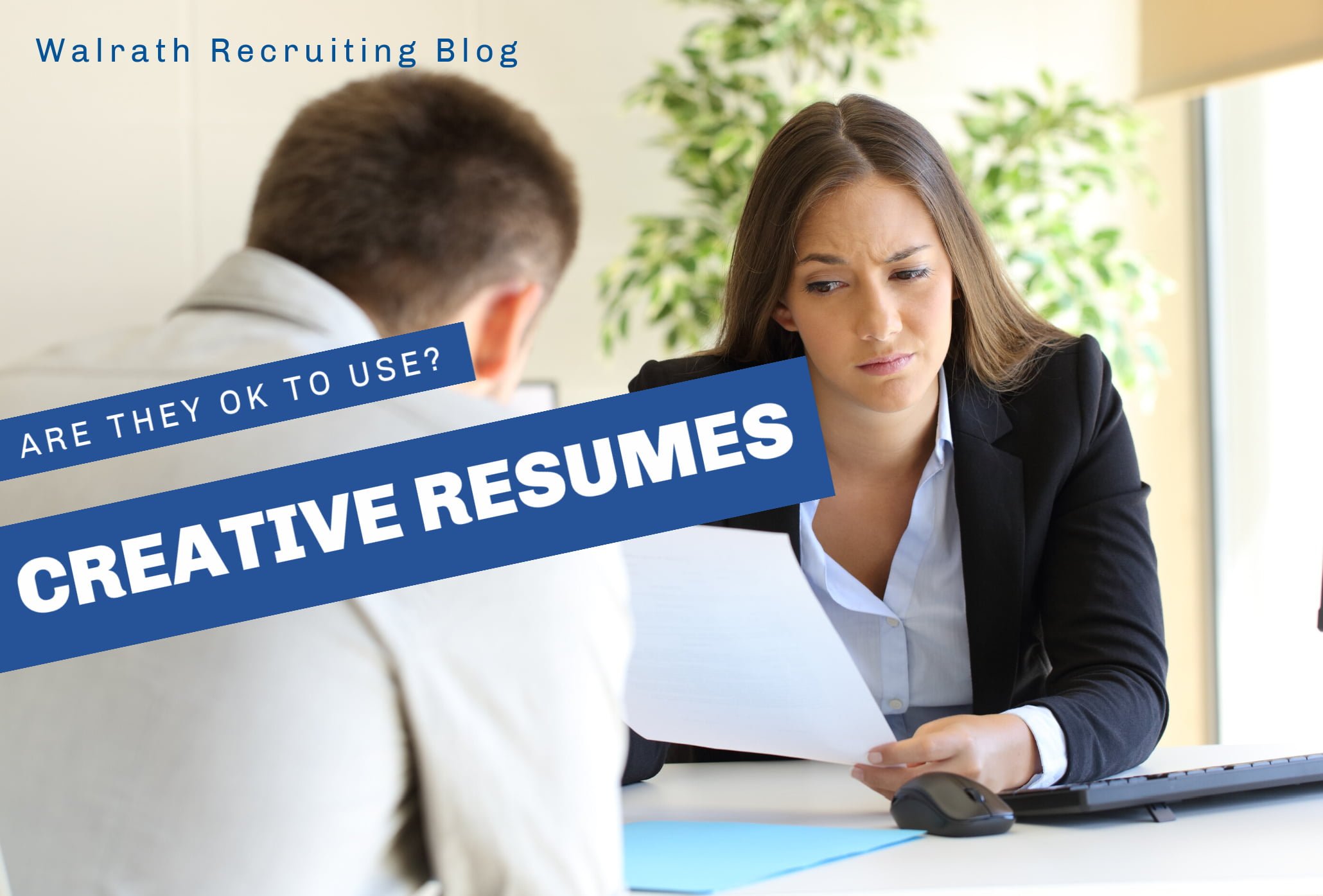 Creative resumes can be a great way to show off your skills in some cases. Find out when!